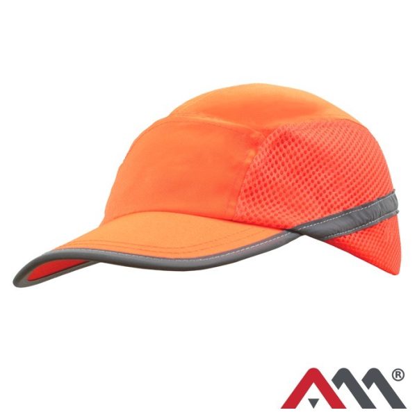 Odsevna kapa CzFlash-Mesh - ORANŽNA